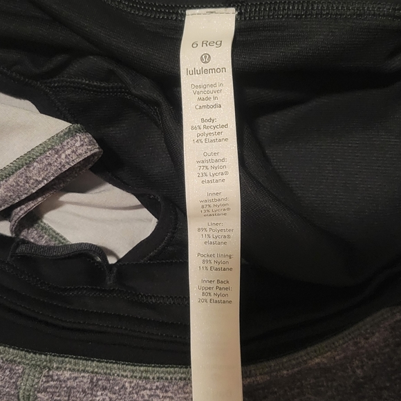 Lululemon Speed Up 2.5" LR gray 6 - Picture 4 of 5